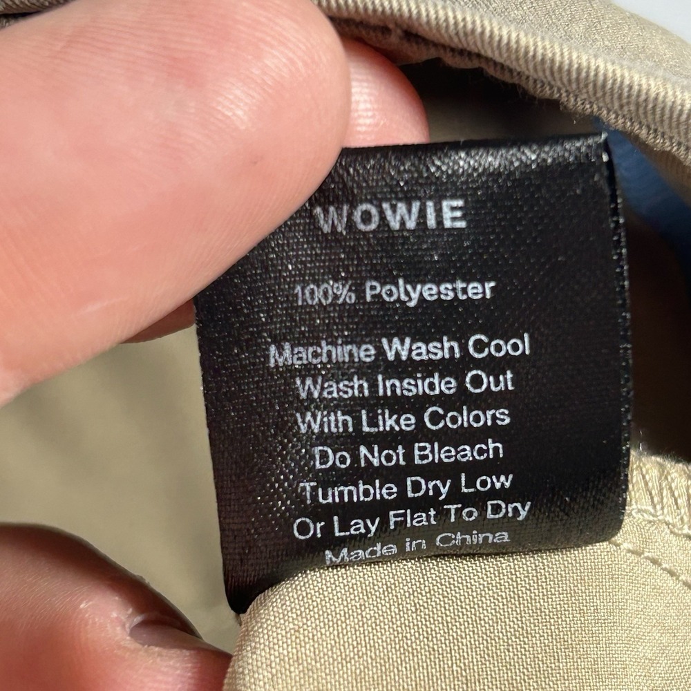 Wowie Men's Daily Chino Pants Bundle 38x30 Navy Khaki Slim Fit Stretch Lot of 2 - Picture 11 of 14